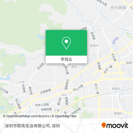 深圳市联奕实业有限公司地图