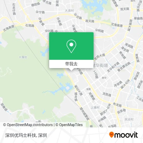 深圳优玛士科技地图