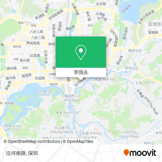 沿河南路地图