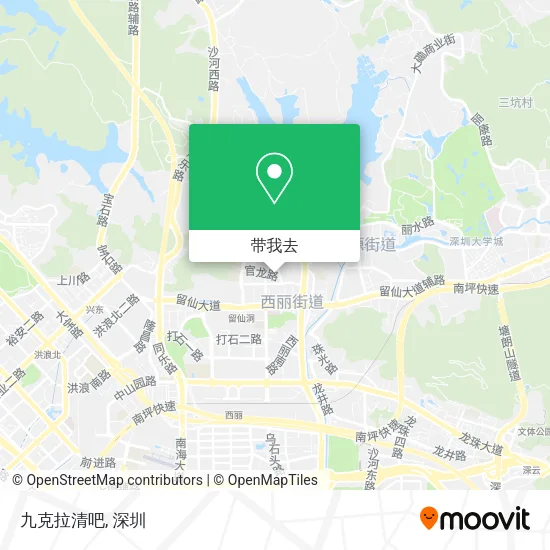 九克拉清吧地图