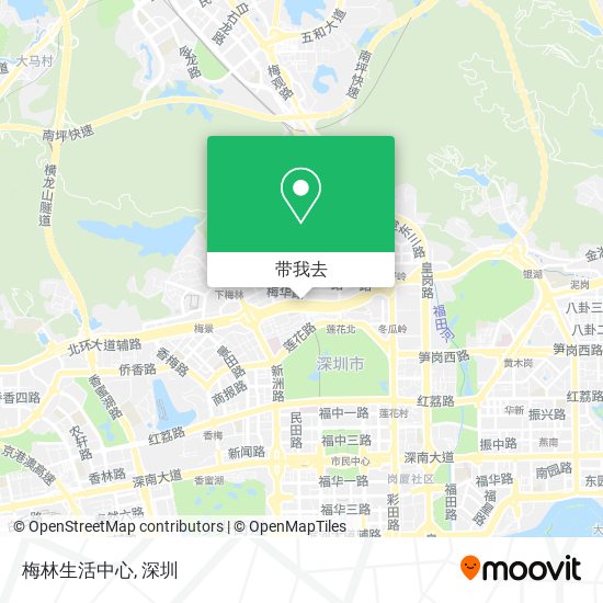 梅林生活中心地图