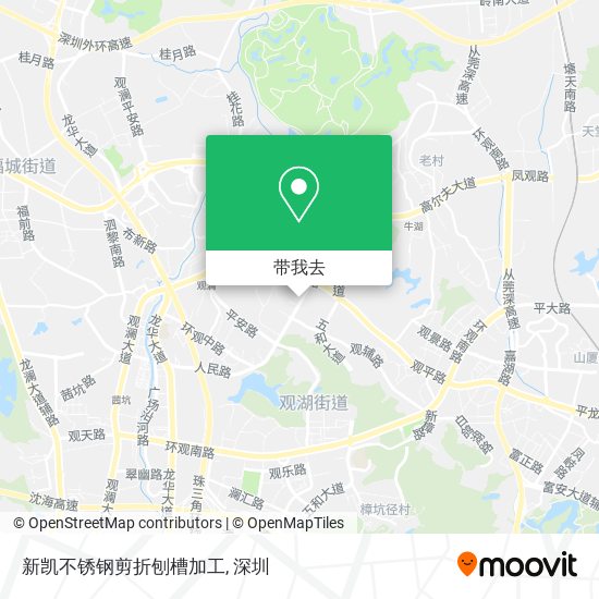 新凯不锈钢剪折刨槽加工地图