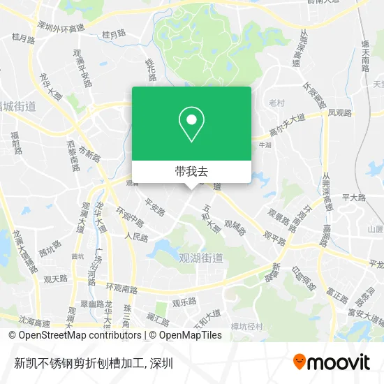 新凯不锈钢剪折刨槽加工地图
