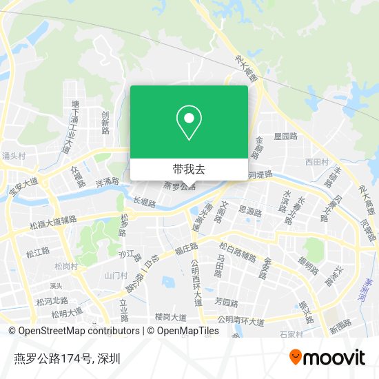 燕罗公路174号地图