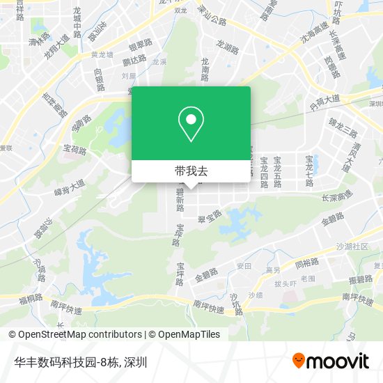华丰数码科技园-8栋地图