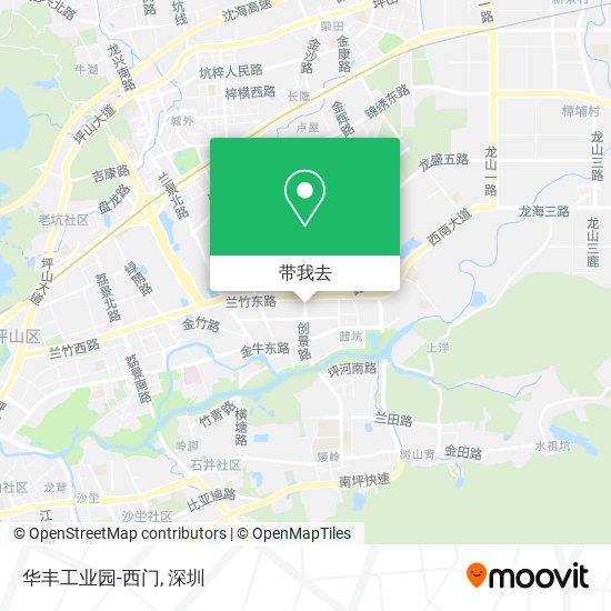 华丰工业园-西门地图