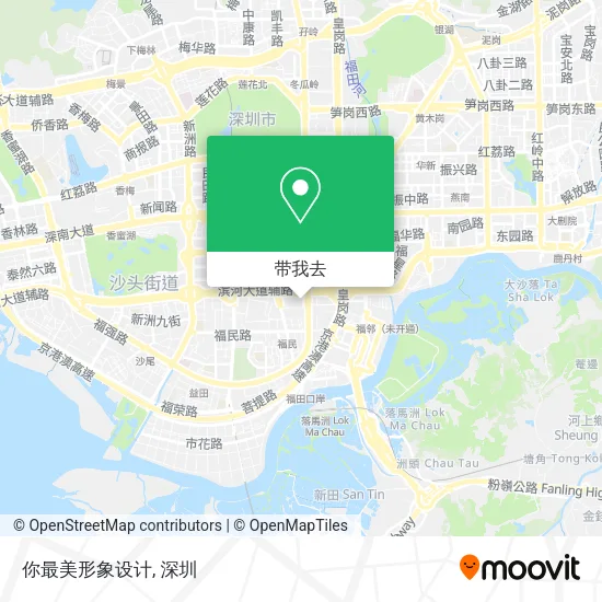 你最美形象设计地图