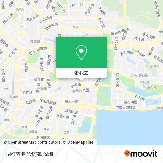 招行零售信贷部地图