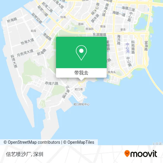 信艺喷沙厂地图