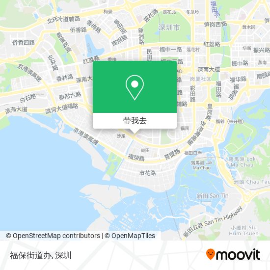 福保街道办地图