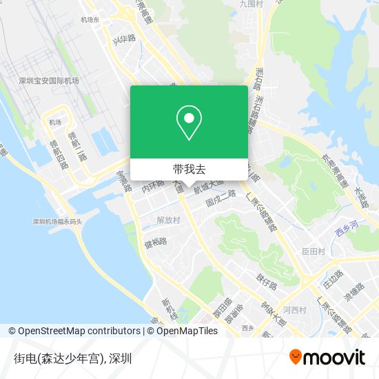 街电(森达少年宫)地图