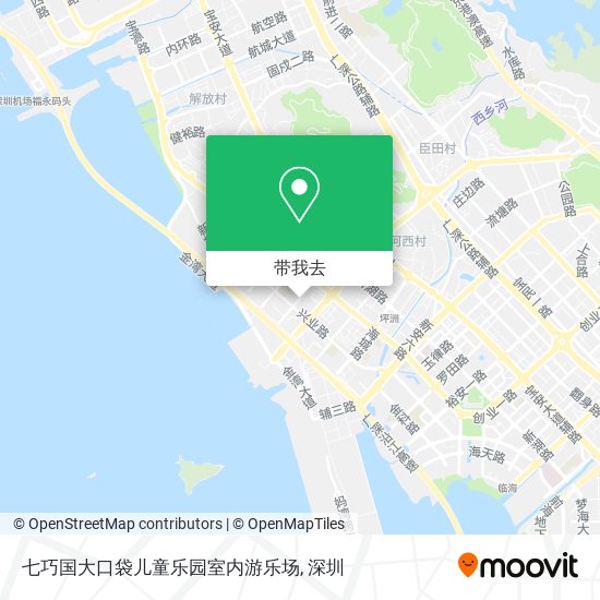 七巧国大口袋儿童乐园室内游乐场地图