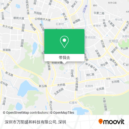 深圳市万阳盛和科技有限公司地图