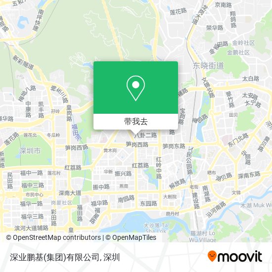 深业鹏基(集团)有限公司地图