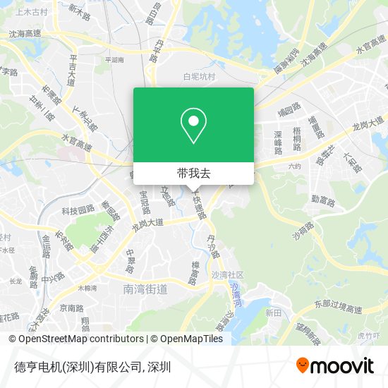 德亨电机(深圳)有限公司地图