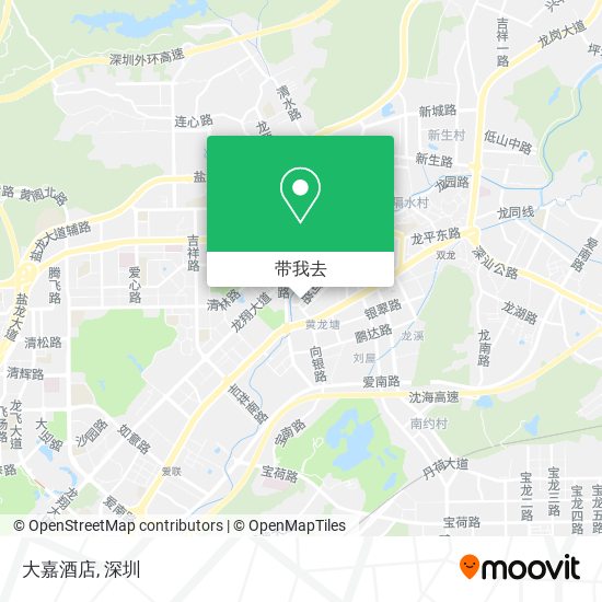 大嘉酒店地图