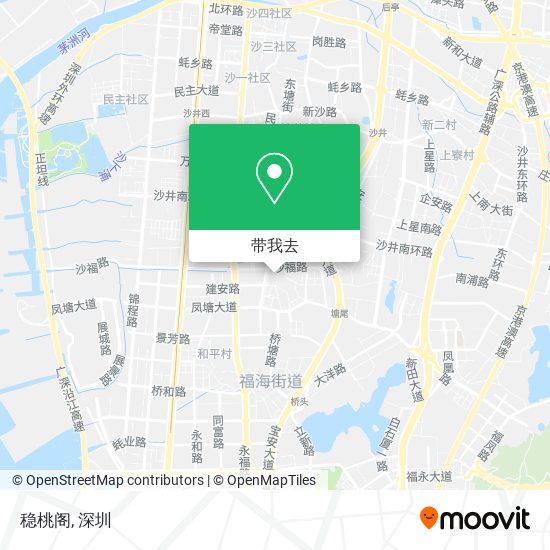 稳桃阁地图
