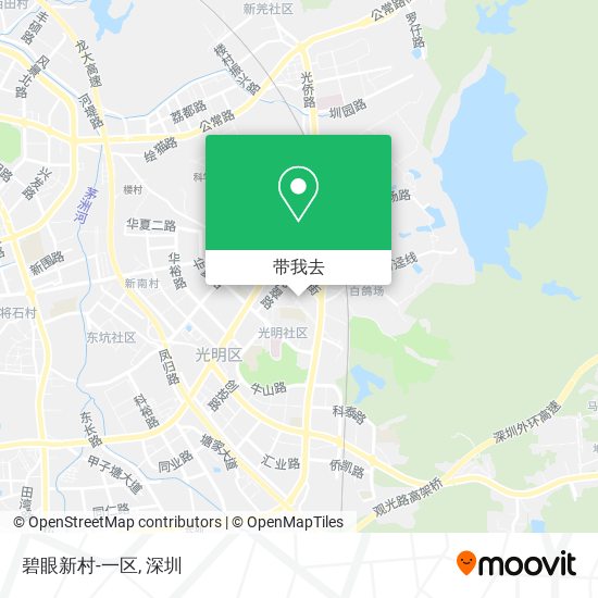 碧眼新村-一区地图