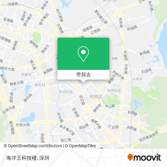 海洋王科技楼地图