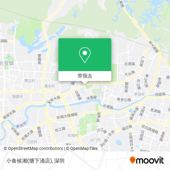 小食候湘(塘下涌店)地图