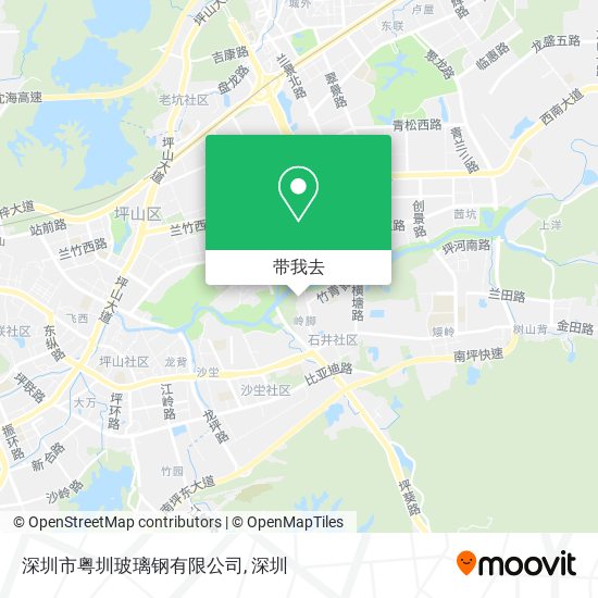 深圳市粤圳玻璃钢有限公司地图