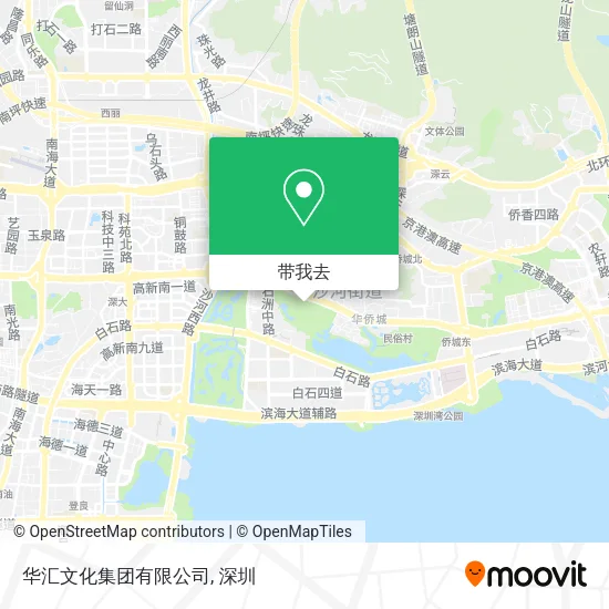 华汇文化集团有限公司地图