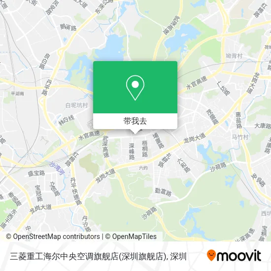 三菱重工海尔中央空调旗舰店(深圳旗舰店)地图