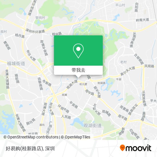 好易购(桂新路店)地图