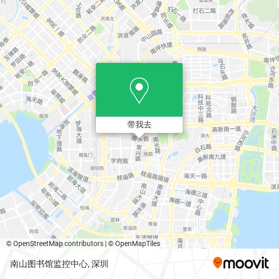 南山图书馆监控中心地图