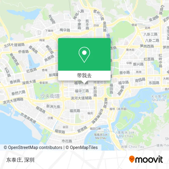 东泰庄地图