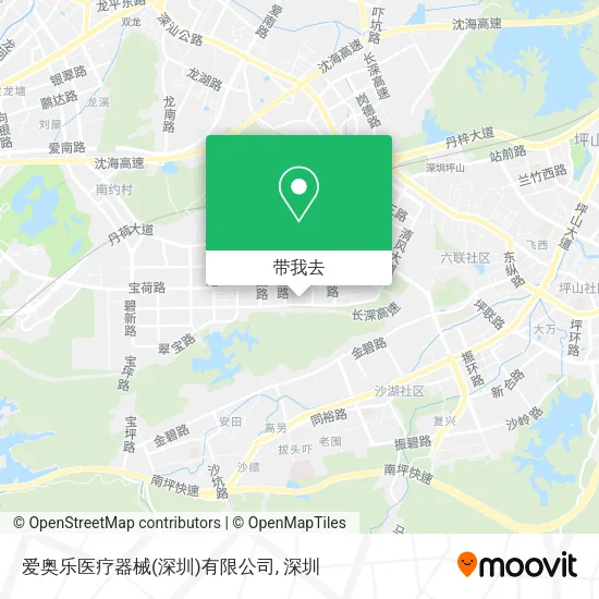 爱奥乐医疗器械(深圳)有限公司地图