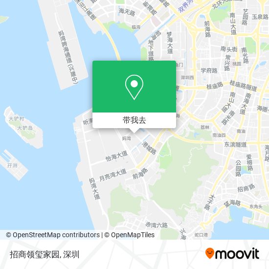 招商领玺家园地图