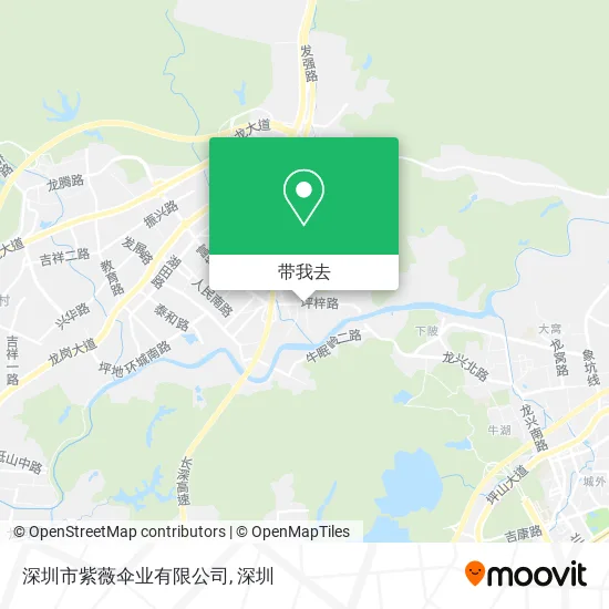 深圳市紫薇伞业有限公司地图
