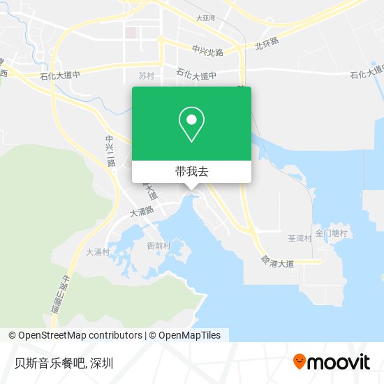 贝斯音乐餐吧地图