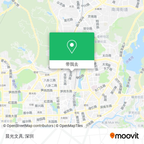 晨光文具地图