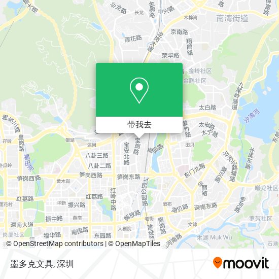 墨多克文具地图