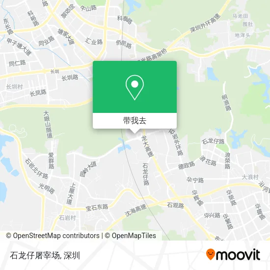 石龙仔屠宰场地图