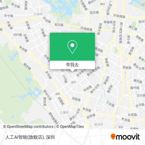 人工AI智能(旗舰店)地图