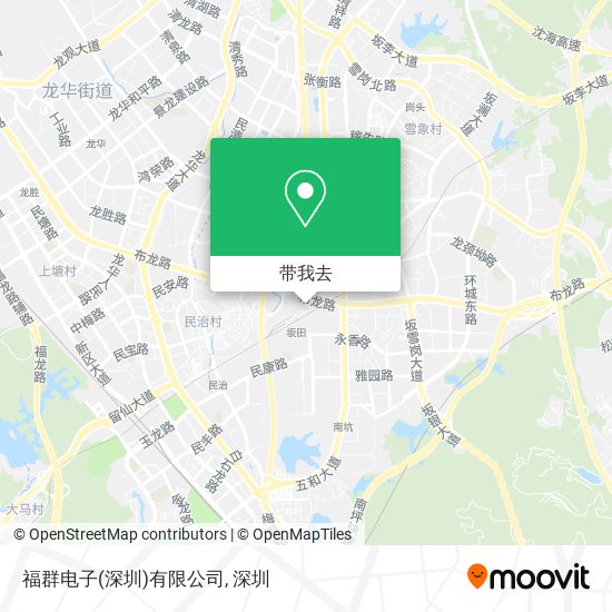 福群电子(深圳)有限公司地图