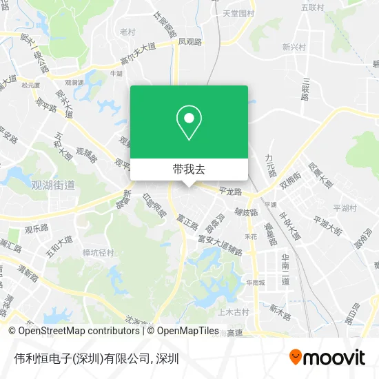伟利恒电子(深圳)有限公司地图