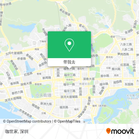 咖世家地图