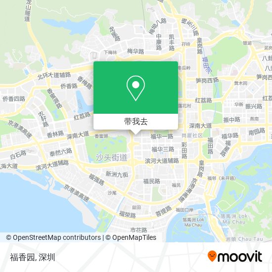 福香园地图