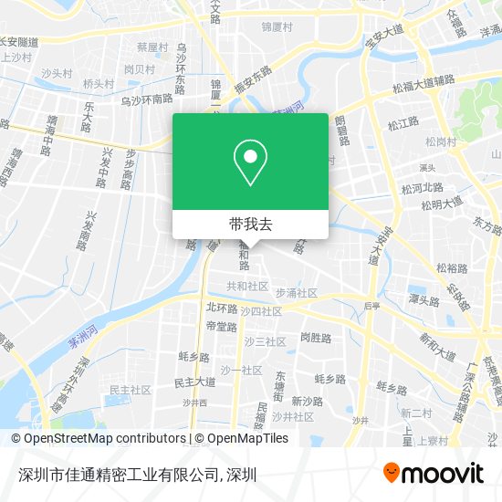 深圳市佳通精密工业有限公司地图