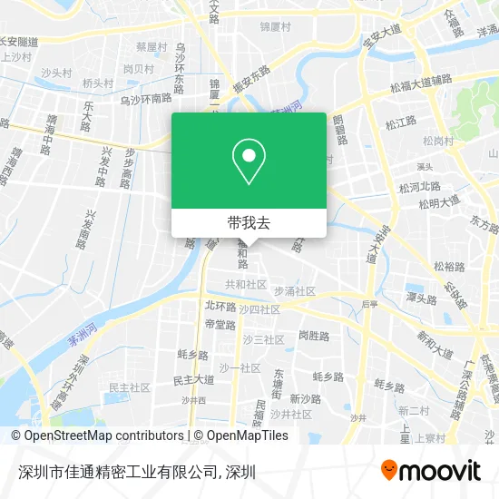深圳市佳通精密工业有限公司地图