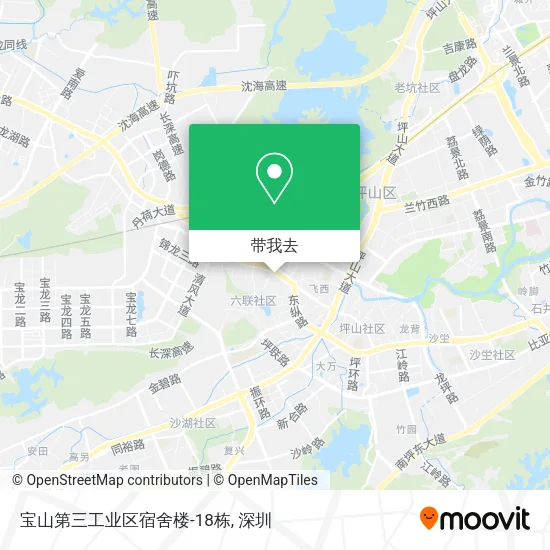 宝山第三工业区宿舍楼-18栋地图