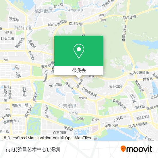街电(雅昌艺术中心)地图