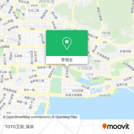 TOTO卫浴地图
