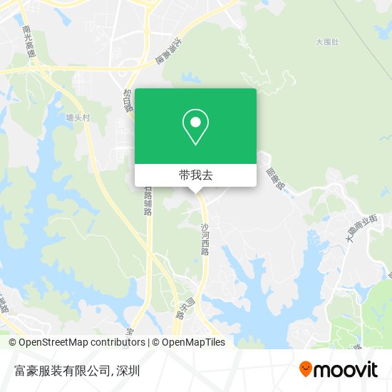 富豪服装有限公司地图