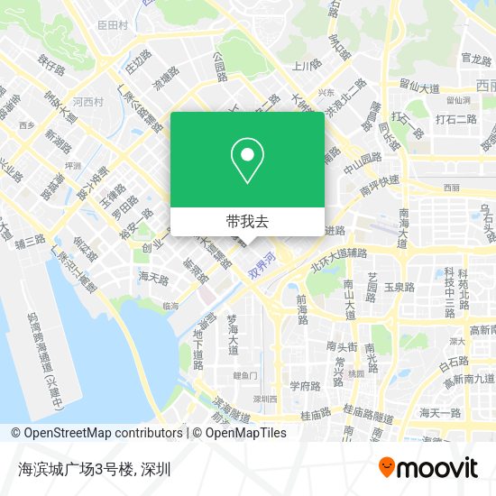 海滨城广场3号楼地图