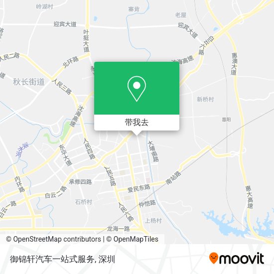 御锦轩汽车一站式服务地图